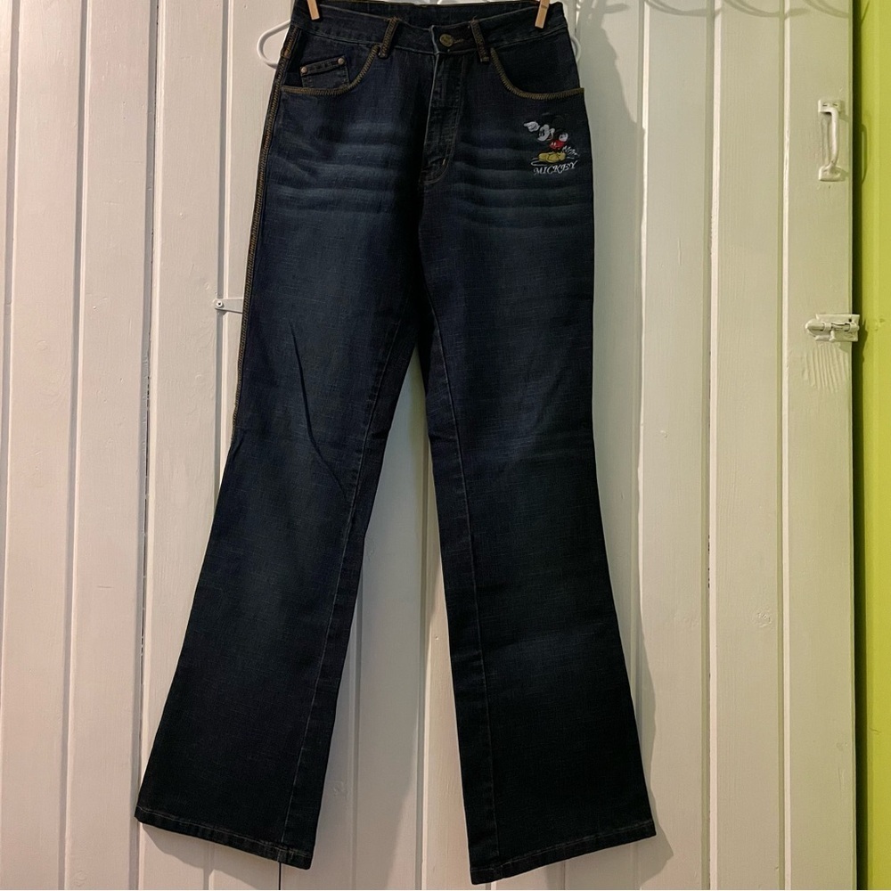 Vintage 90’s Mickey unlimited bootcut jeans-size 27 like new - Picture 3 of 12